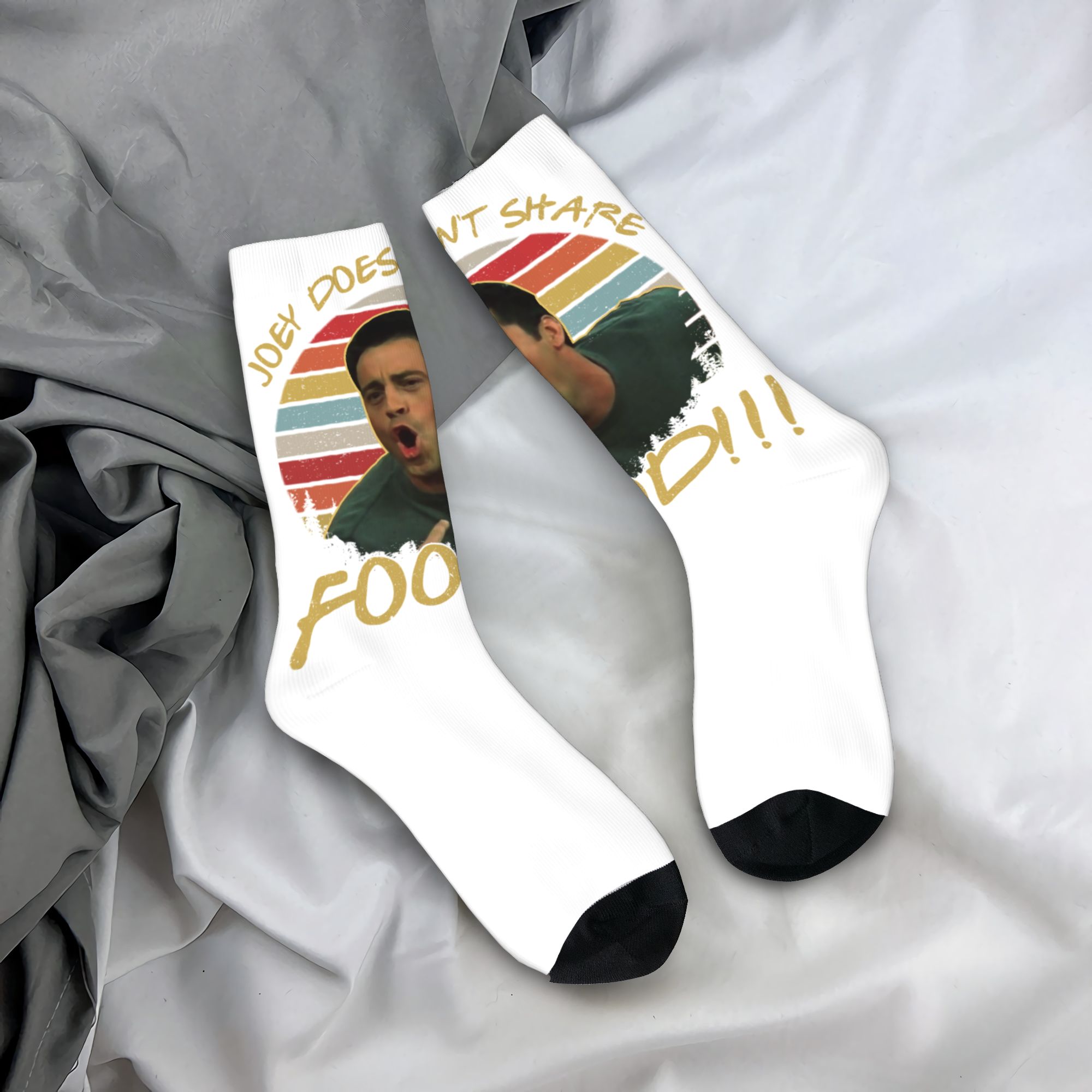 Dress Sock Men - جوارب مخصصة بتصميم مسلسل فريندز للرجال