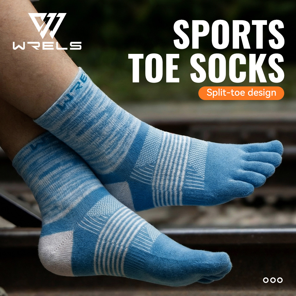 Wool Hiking Sock - جوارب رياضية خفيفة الوزن بخمسة أصابع