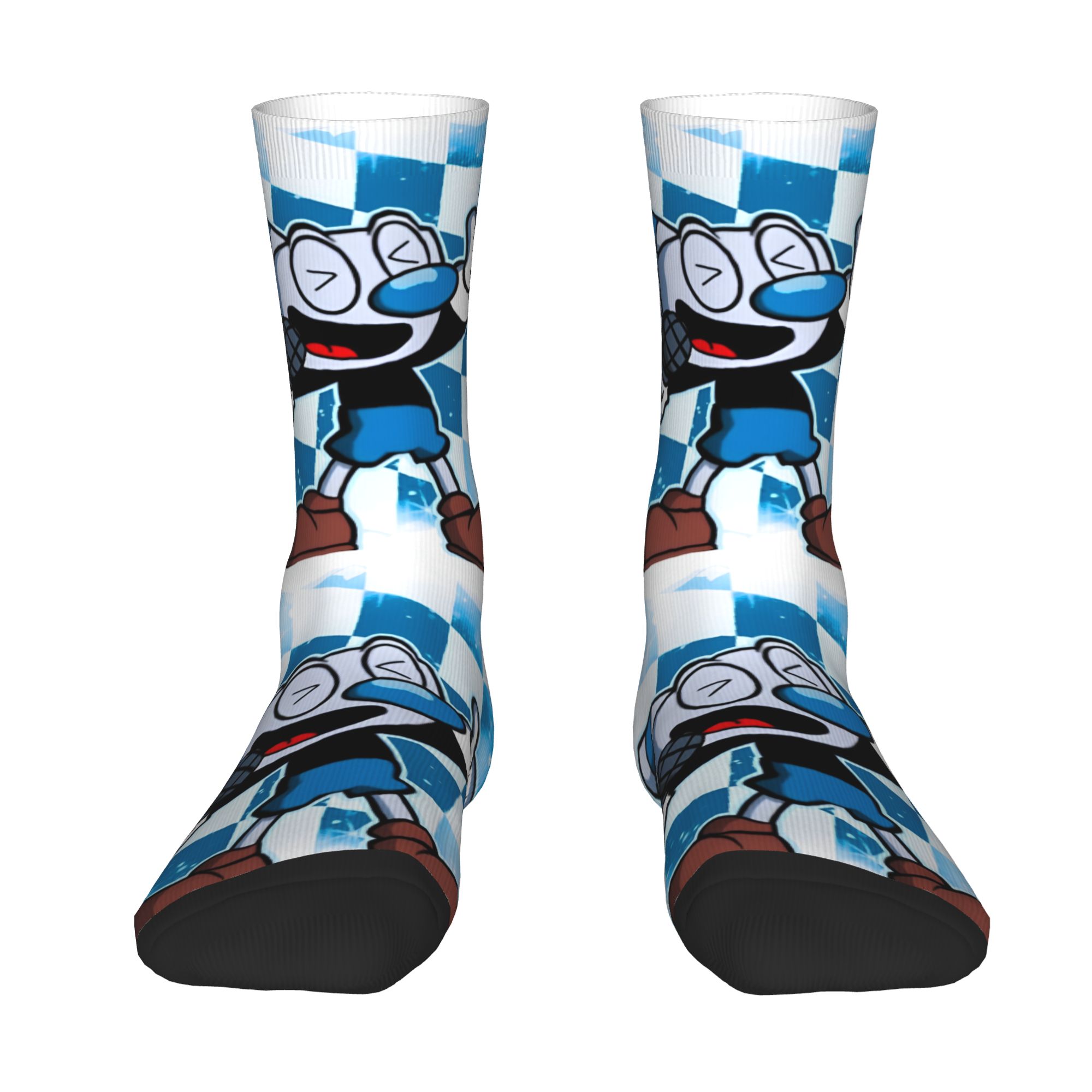 Dress Sock Men - جوارب رجالية مخصصة بتصميم كابهيد وموجمان،