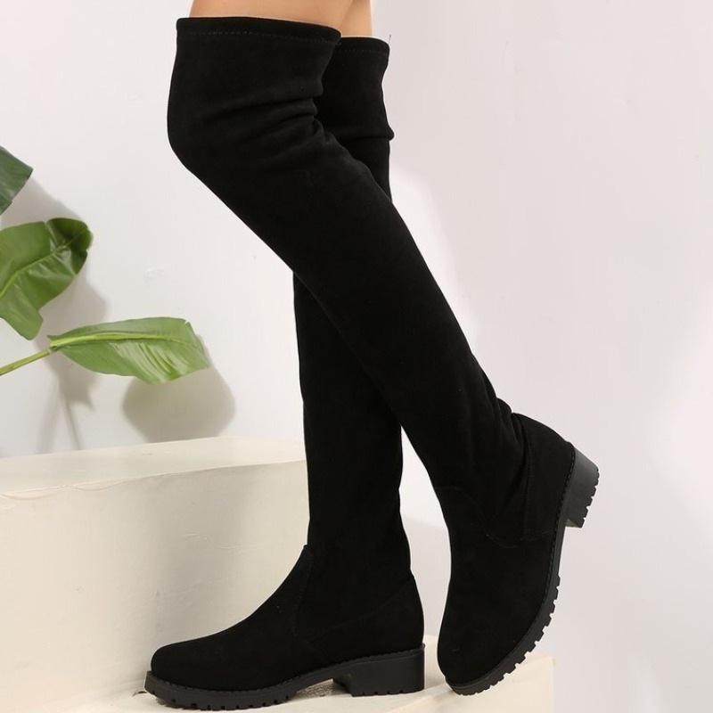 أحذية نسائية فوق الركبة، طويلة - مراجعة Knee High Sock Women وسعره