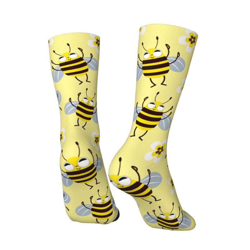 مخصص بارد رجل مضحك النحل الزهو - مراجعة Dress Sock Men وسعره