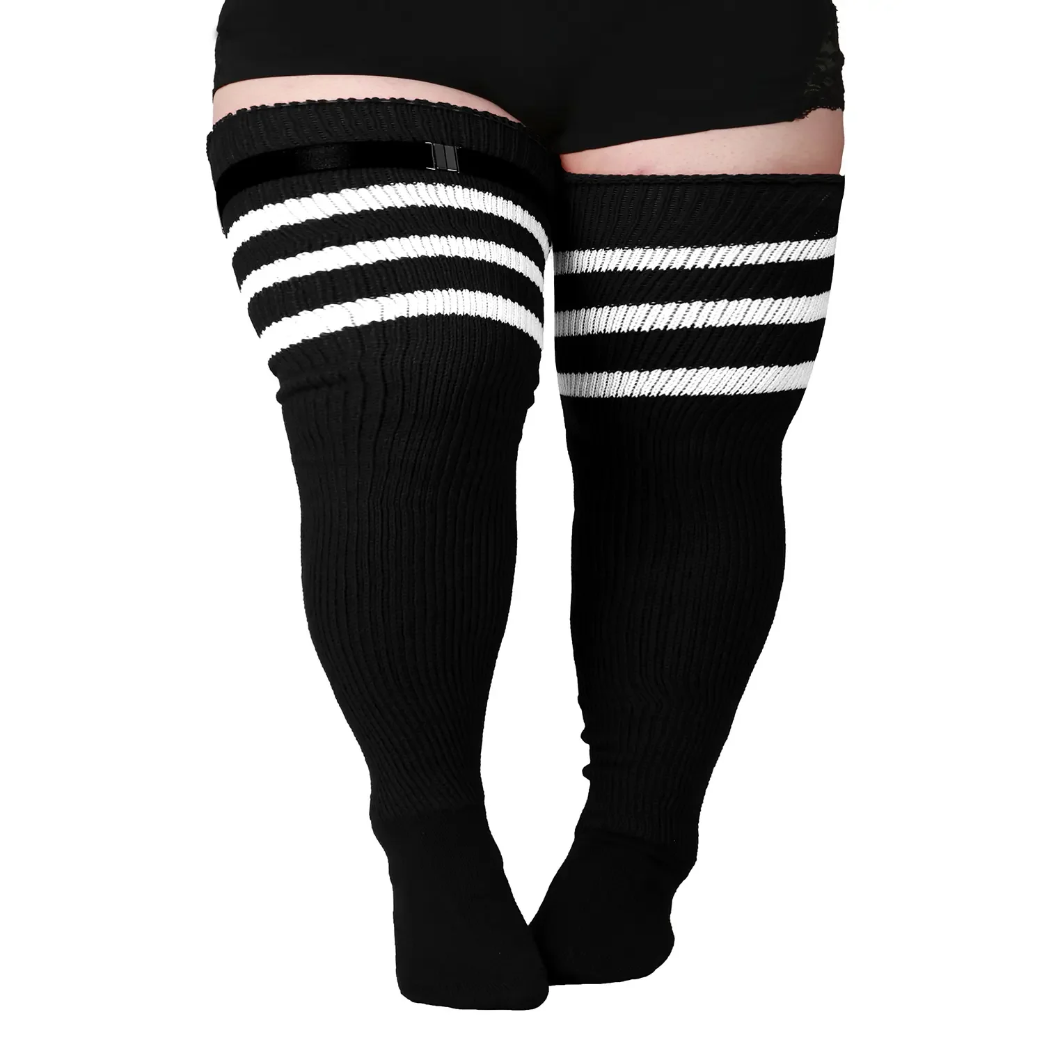 جوارب شينيييب الطويلة فوق الرك - مراجعة Knee High Sock Women وسعره