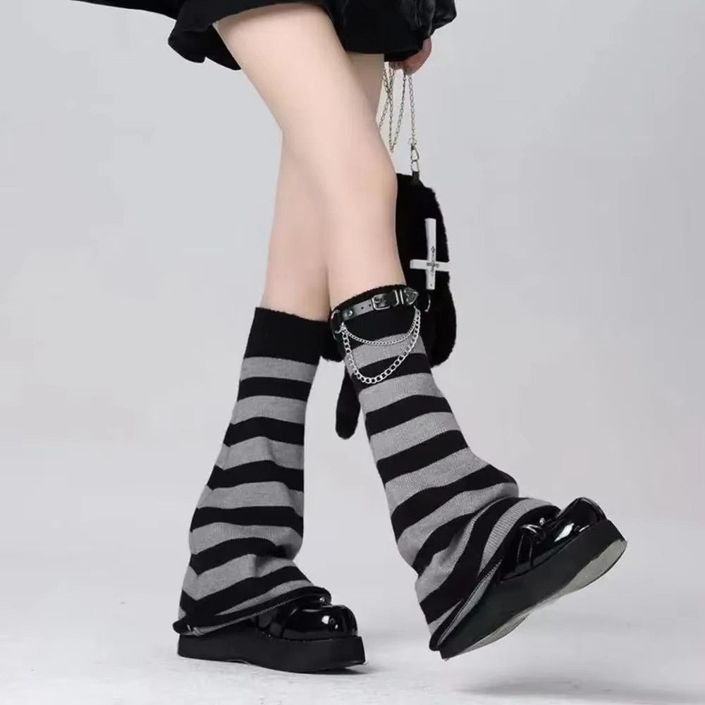 جوارب تدفئة الساق المحبوكة بأس - مراجعة Boot Sock Slouchy وسعره