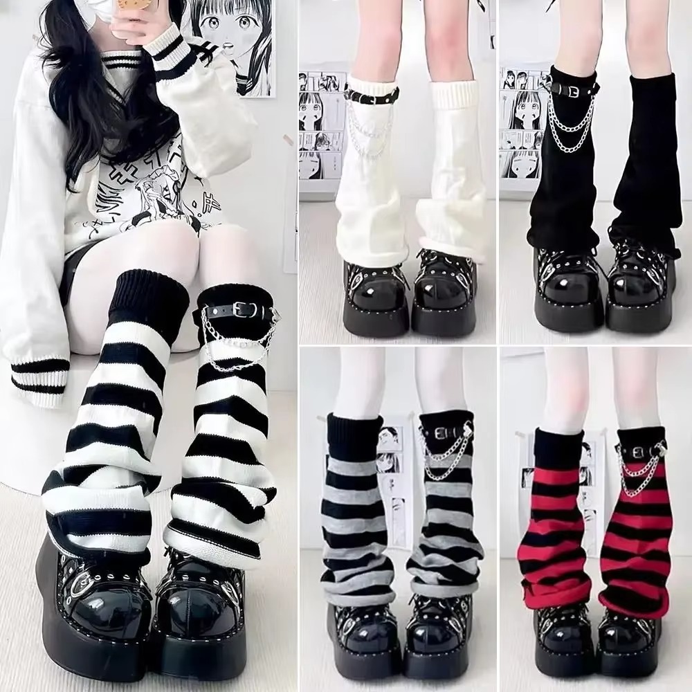 جوارب تدفئة الساق المحبوكة بأس - مراجعة Boot Sock Slouchy وسعره