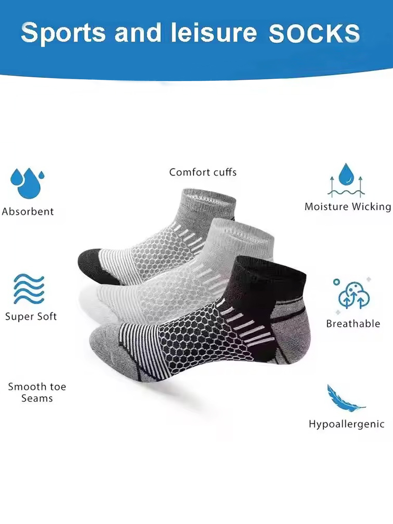 24 زوجًا من جوارب الكاحل الرجا - مراجعة Ankle Sock Low Cut وسعره