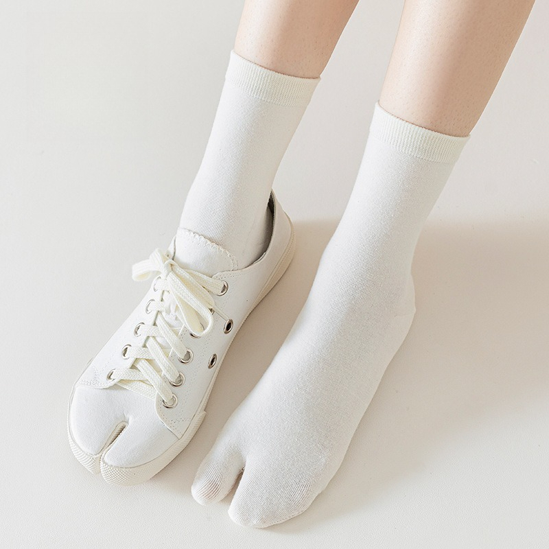 زوج واحد من جوارب تابي القطنية - مراجعة Toe Sock Split وسعره