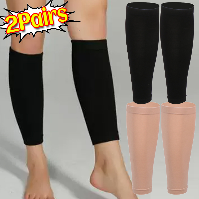1/2 زوج من الجوارب المرنة لضغط - مراجعة Compression Sleeve Calf وسعره