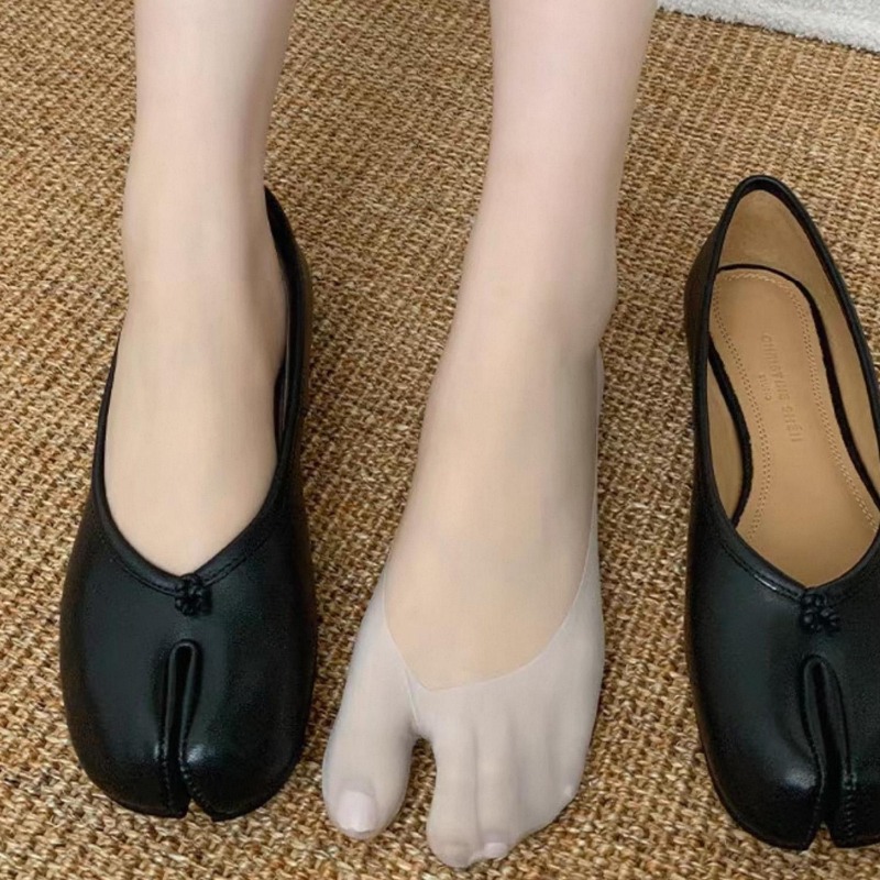 1/5 أزواج جوارب نسائية تابي من - مراجعة Toe Sock Split وسعره