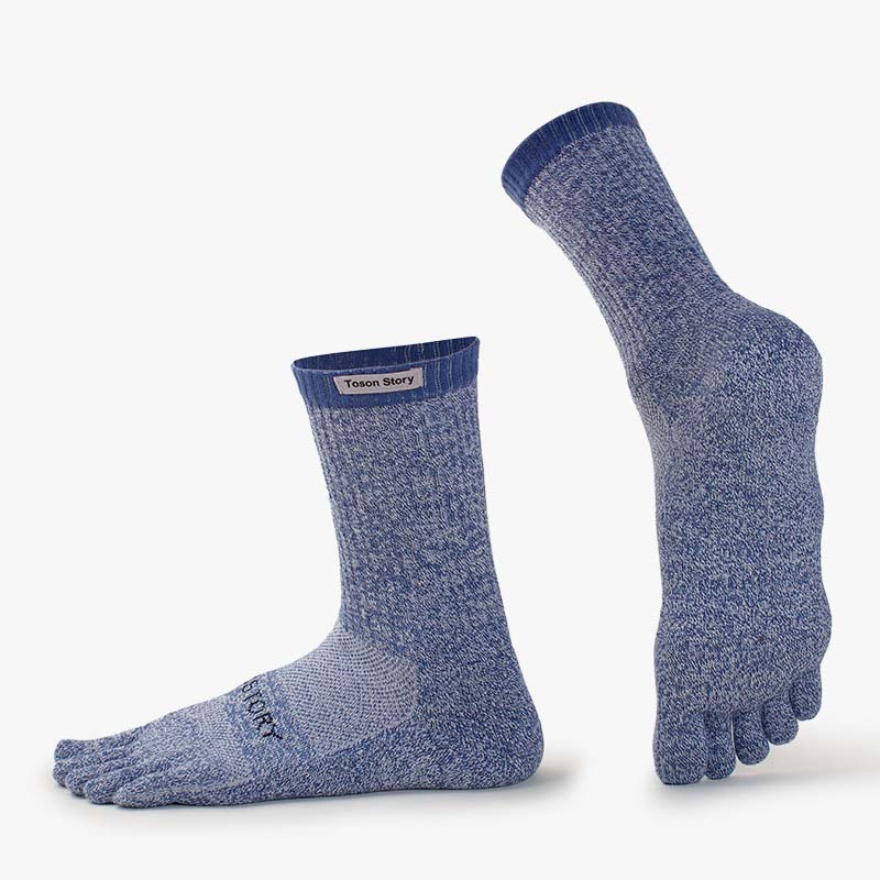 ميرينو الصوف خمسة أصابع جوارب  - مراجعة Wool Hiking Sock وسعره