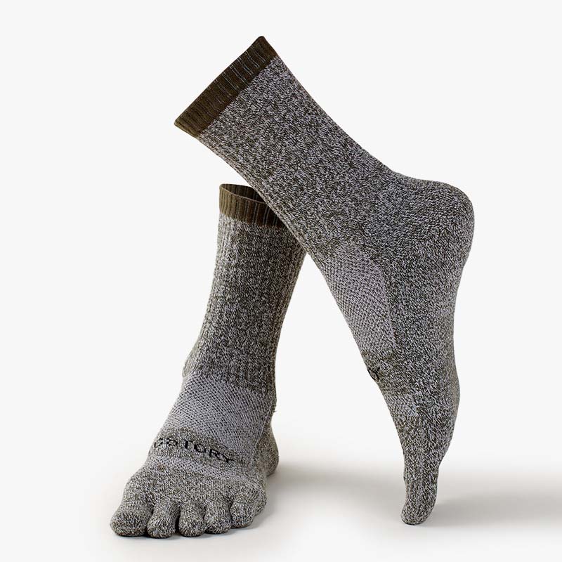 ميرينو الصوف خمسة أصابع جوارب  - مراجعة Wool Hiking Sock وسعره