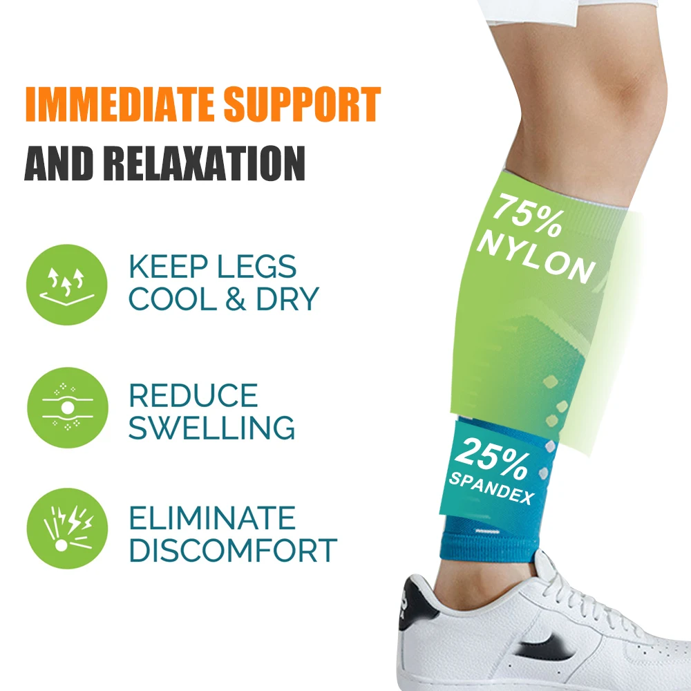 كم ضغط للرجال والنساء ، دعم ال - مراجعة Compression Sleeve Calf وسعره