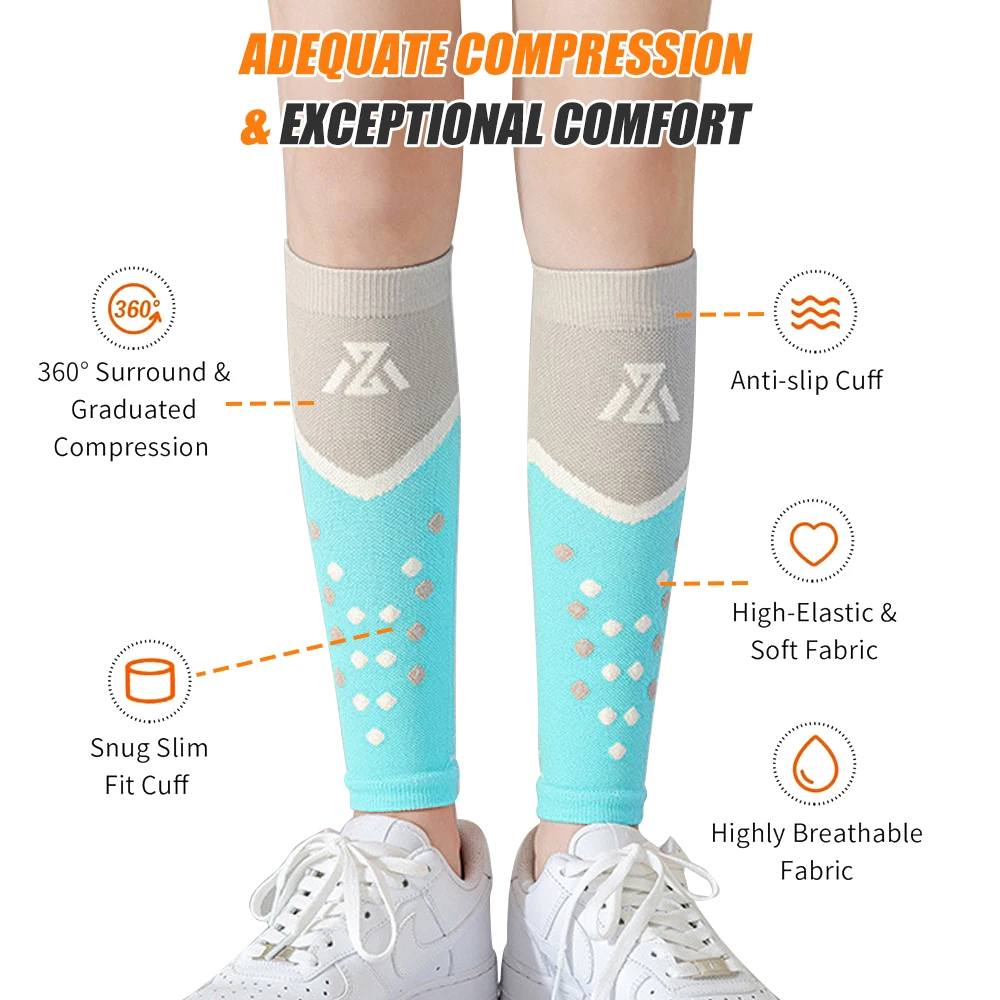 كم ضغط للرجال والنساء ، دعم ال - مراجعة Compression Sleeve Calf وسعره