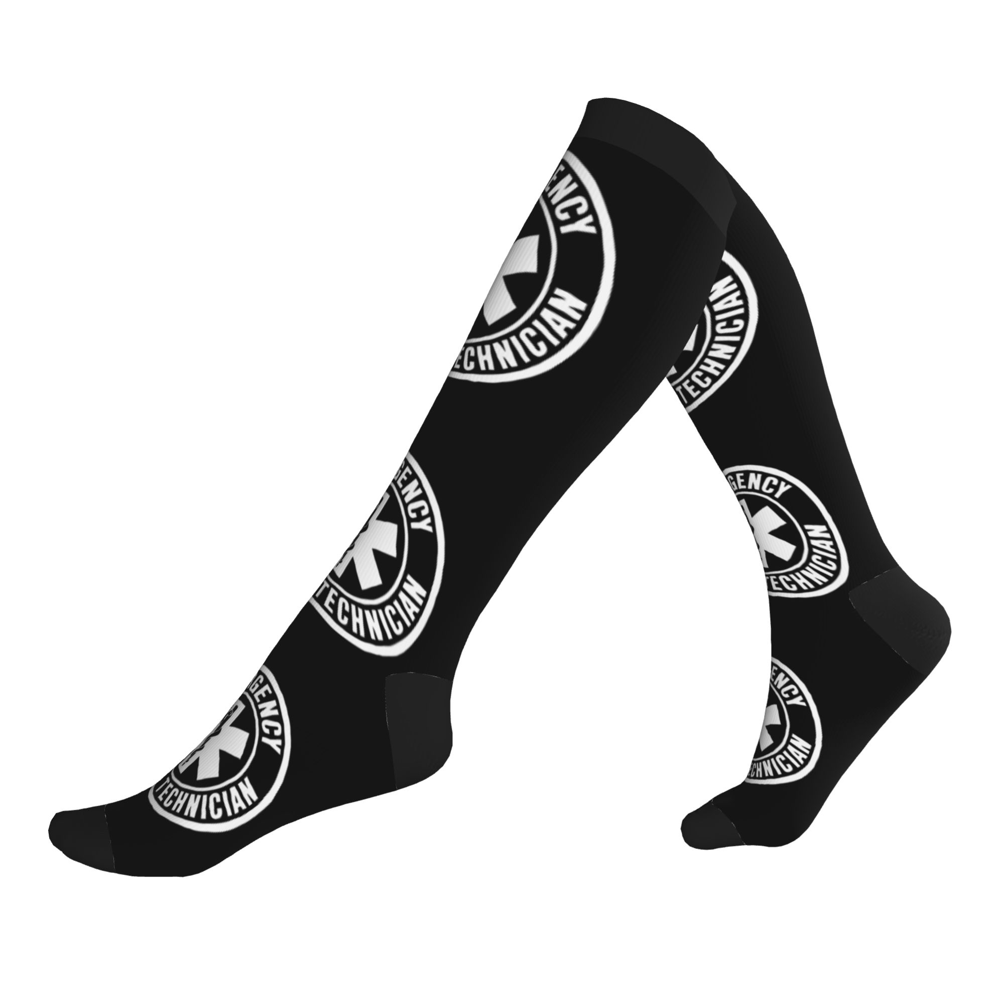 جوارب بشعار Emt Star Of Life E - مراجعة Compression Sock Medical وسعره